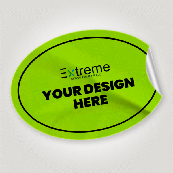 OVAL STICKER